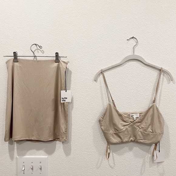 Dresses & Skirts - By The Way Gold Set